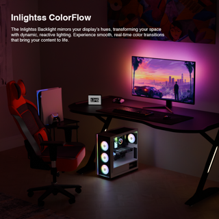 Inlightss Smart LED Strip Light with screen-sync - 2.5m - alternate view